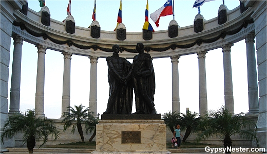 La Rotonda in Guayaquil Ecuador